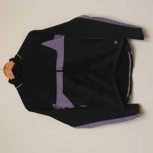 Specialized Thermal Cycling Jacket Women's Sz L, Black/Purple, Good Condition